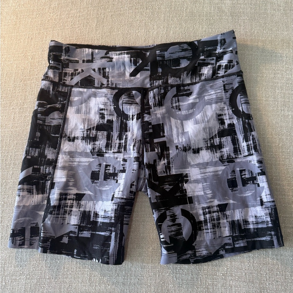 Calvin Klein Black and Gray Performance Shorts
